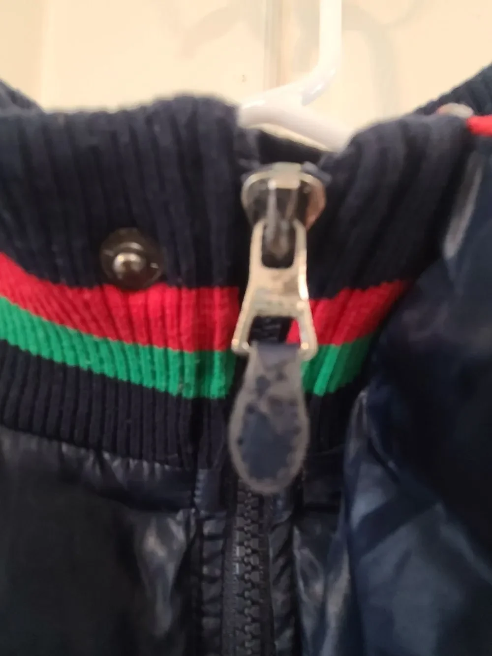 Coogi Y2K Navy Puffer Jacket Size XL